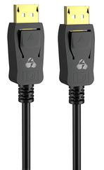 POWERTECH καλώδιο DisplayPort 1.2V CAB-DP049, copper, 4K/60Hz, 5m, μαύρο
