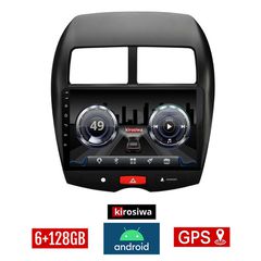 KIROSIWA 6+128GB PEUGEOT 4008 (2012 - 2018) Android οθόνη αυτοκίνητου 6GB με GPS WI-FI (ηχοσύστημα αφής 10" ιντσών Youtube Playstore MP3 USB Radio Bluetooth Mirrorlink DSP Apple Carplay Android Auto 4