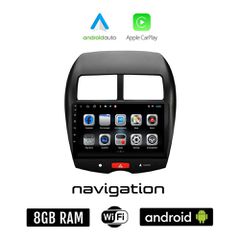 PEUGEOT 4008 (2012 - 2018) Android οθόνη αυτοκίνητου 8GB + 128GB με GPS WI-FI (ηχοσύστημα αφής 10" ιντσών OEM Android Auto Apple Carplay Youtube Playstore MP3 USB Radio Bluetooth Mirrorlink εργοστασια