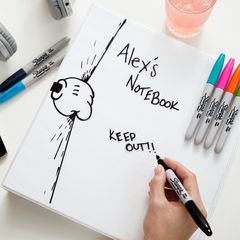 Sharpie - Permanent Markers - Fine Point (2065404)-thumb-3