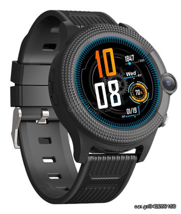 INTIME GPS smartwatch για παιδιά IT-051, 1.28", camera, 4G, IPX7, μαύρο