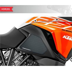 Αντιολισθητικό αυτοκόλλητο ρεζερβουάρ ONE για KTM – Μαύρο