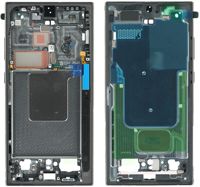 Samsung (GH82-33399B) Middle frame - Titanium Black, Galaxy S24 Ultra; SM-S928B