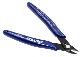 POWERTECH πλάγιος κόφτης PT-857, 5.15", μπλε-thumb-2