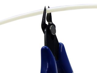 POWERTECH πλάγιος κόφτης PT-857, 5.15", μπλε-thumb-1