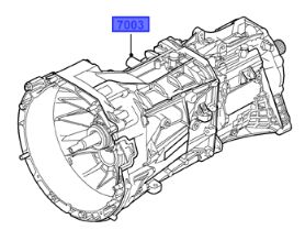 ΣΑΣΜΑΝ FORD RANGER 2013 - 2020 6SPEED,MANUAL TRANSMISSION , START-STOP