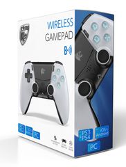 ROAR bluetooth gamepad RR-0021 για PS3/PS4, PC, iOs & android, λευκό-thumb-3