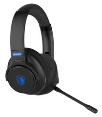 SADES gaming headset Runner, wireless & wired, multiplatform, BT, μαύρο