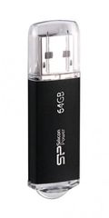 SILICON POWER USB Flash Drive Ultima II-I, 64GB, USB 2.0, μαύρο