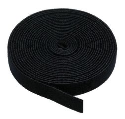 POWERTECH ταινία τύπου velcro πολλαπλών χρήσεων, 13mm, 3m, Black