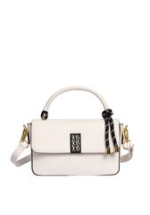 Γυναικεία Τσάντα Χιαστί Kalk KLBGCRO002 Supreme Bag Off-White Kalk