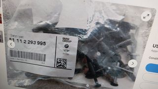 ΓΝΗΣΙΟ BMW ΣΕΤ ΣΥΝΔΕΣΗΣ ΕΜΠΡΟΣΘΙΟΥ ΠΡΟΦΥΛΑΚΤΗΡΑ M E46 51112293995