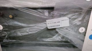 ΓΝΗΣΙΑ BMW ΒΑΣΗ ΕΜΠΡΟΣΘIΑΣ ΠΙΝΑΚΙΔΑΣ ΑΡΙΘΜΟΥ Ε90-Ε91 51117058449