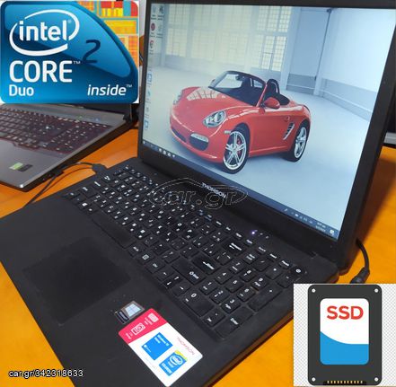 THOMSON  GRneo15c σύγχρονο λεπτό laptop με δίσκο SSD και RAM 4GB - Windows10 