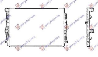 Ψυγείο Νερού 1.5 TSI-1.5 eTSI (65x44.5) (Koyo) Δεξιό VW Golf VIII Variant 2020-