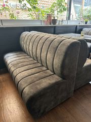 3 Χ  βελούδινος καναπές 