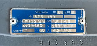 FLENDER ΜΕΙΩΤΗΡΑΣ ΜΕ ΦΡΕΝΟ 1,5/4,5KW(2/6HP) 7/21RPM-thumb-4