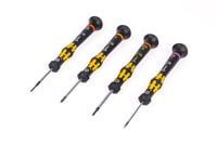 Wera (WR-63731) Wera Kraftform ESD screwdriver set (4 pcs) for iPhone: Pentalobe, Tri-wing, PH000X40 & Pinpoint