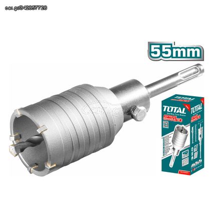 TOTAL ΔΙΑΜΑΝΤΟΚΟΡΩΝΑ ΜΠΕΤΟΥ SDS - PLUS 55mm (TAC430551)