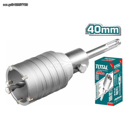 TOTAL ΔΙΑΜΑΝΤΟΚΟΡΩΝΑ ΜΠΕΤΟΥ SDS - PLUS 40mm (TAC430401)