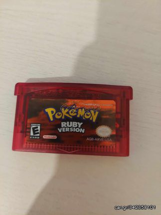 Pokemon Ruby GBA 