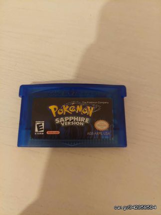 Pokemon Sapphire GBA 