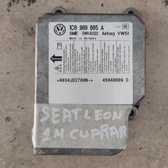 Εγκέφαλος αερόσακων Audi seat skoda vw a3/s3 8l leon 1m Octavia4 golf4 1C0909605A