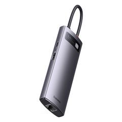 Baseus StarJoy HUB 6-Port USB-C - 3x USB-A / 1x HDMI / 1x RJ45 / 1x USB-C PD gray