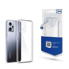 Case for Xiaomi Redmi Note 12 Pro+ silicone from the 3mk Clear Case series - transparent
