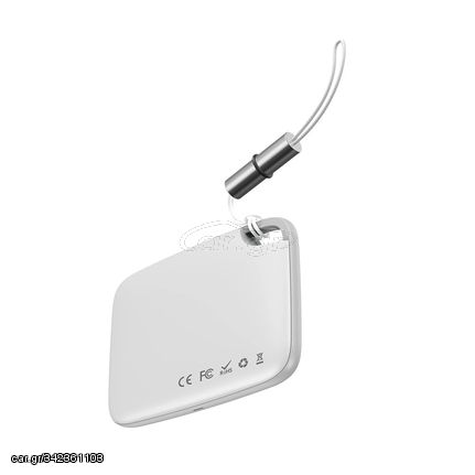 Baseus T2 keychain mini wireless key and other object finder white (ZLFDQT2-02)