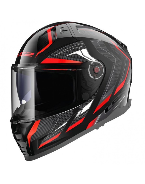LS2 FF811 Vector II Alizer Black/Red