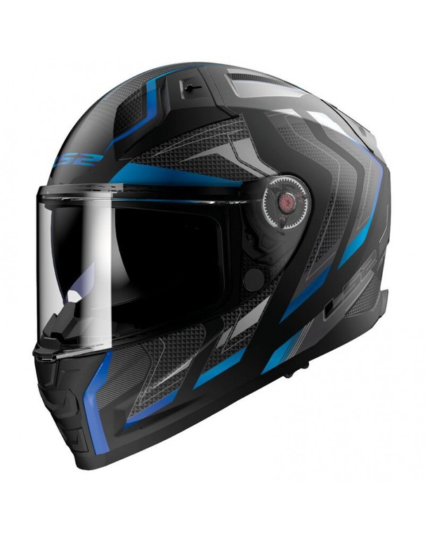 LS2 FF811 Vector II Alizer Matt Black/Blue