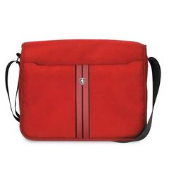 Ferrari Urban Collection Messenger bag for a 13" laptop - red