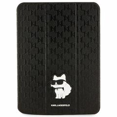 Karl Lagerfeld KLFC11SAKHPCK iPad 10.9" Folio Magnet Allover Cover black/black Saffiano Monogram Choupette