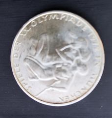 XX.OLYMPIADE 1972 10 MARK Ασημένιο συλλεκτικό νόμισμα Γερμανίας επετειακό Ολυμπιακών 1972