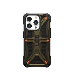 UAG Monarch - protective case for iPhone 15 Pro (kevlar element green)