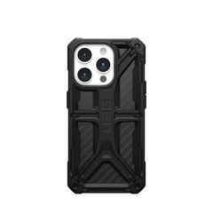 UAG Monarch - protective case for iPhone 15 Pro (carbon fiber)