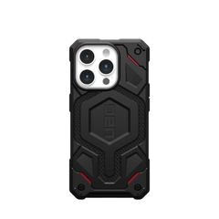 UAG Monarch Pro - protective case for iPhone 15 Pro, compatible with MagSafe (kevlar black)