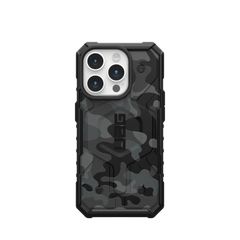 UAG Pathfinder case for iPhone 15 Pro - black camouflage