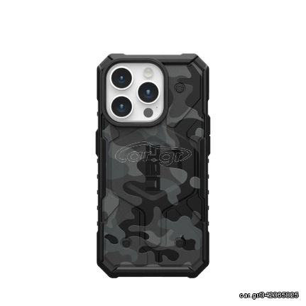 UAG Pathfinder Hülle für iPhone 15 Pro – schwarze Tarnung