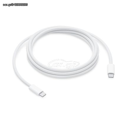 USB-C - USB-C Apple MU2G3ZM/A 240W 5A 2m cable - white
