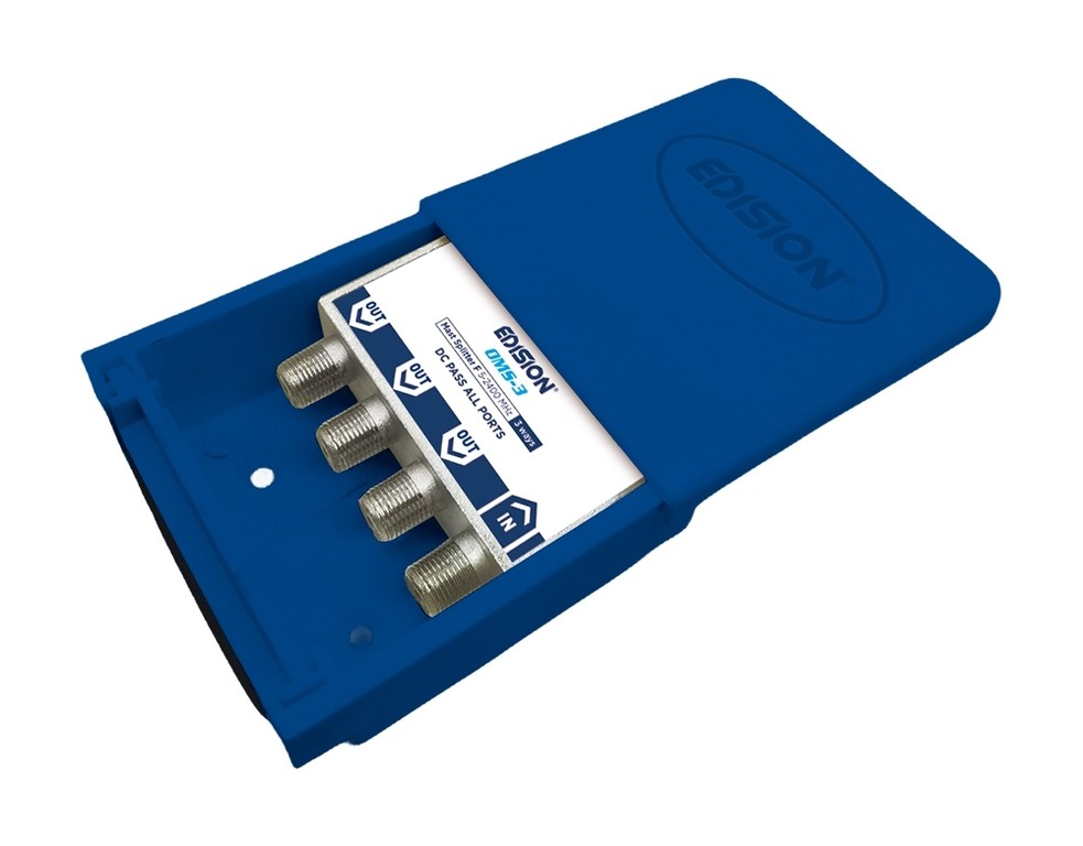 Edision Διακλαδωτής ιστού 3 ways F 5-2400Mhz OMS-3