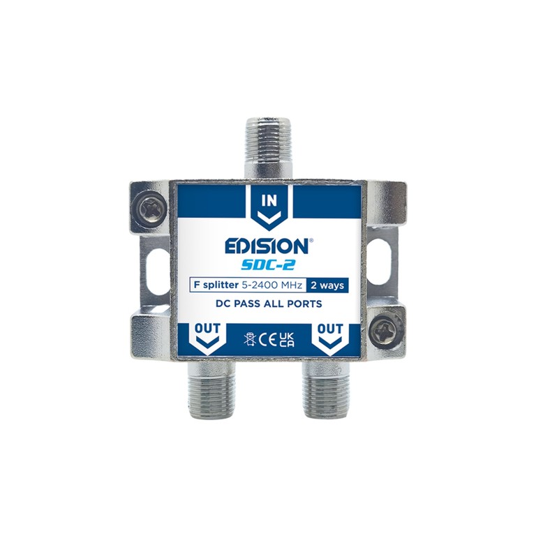 Edision SDC-2 Διακλαδωτης 2 Ways F 5-2400MHz