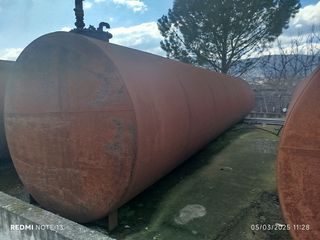 Δεξαμενές πετρελαίου  σιδερένιες 50.000 lt