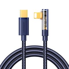 Joyroom S-CL020A6 Lightning -Kabel abgewinkelt – USB-C-Schnellladung und -Übertragung 20 W 1,2 m – Blau