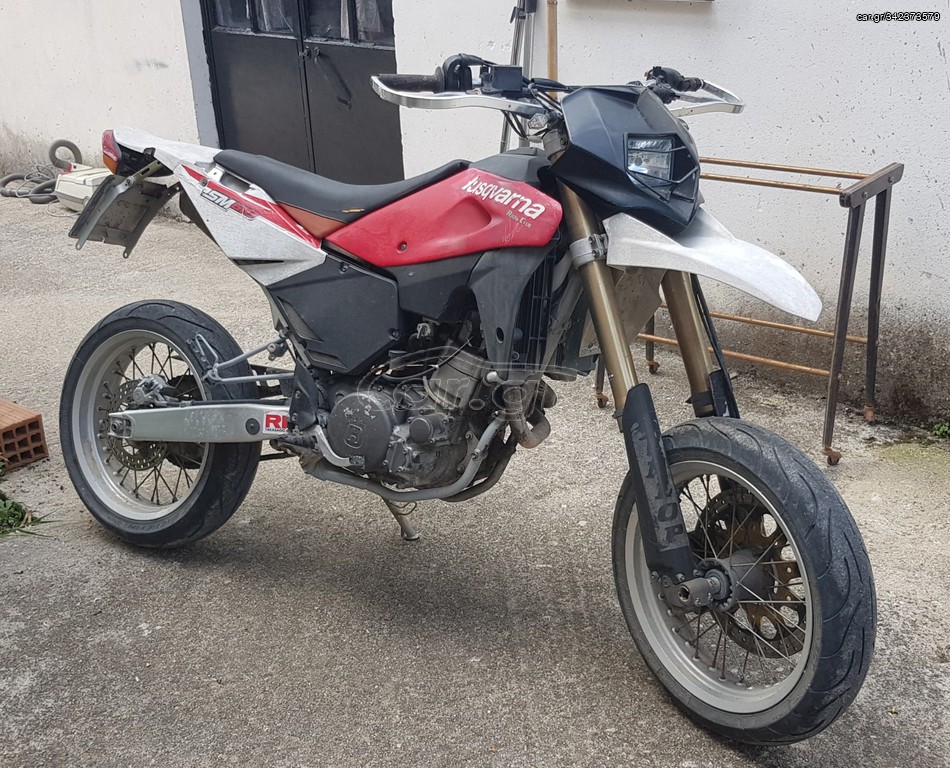 Platine à Charbon De Démarreur Pour Husqvarna SM 610 (1988-2007) - Pièce Neuve Générique