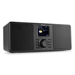 AUDIZIO MONZA BLACK Stereo Ραδιόφωνο DAB+/FM Ισχύος 50Watt Με Οθόνη TFT 2.4", Bluetooth Και Dual Alarm