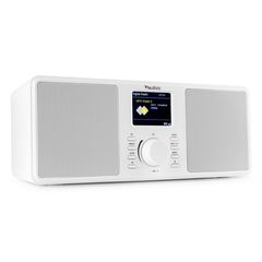 AUDIZIO MONZA WHITE Stereo Ραδιόφωνο DAB+/FM Ισχύος 50Watt Με Οθόνη TFT 2.4", Bluetooth Και Dual Alarm