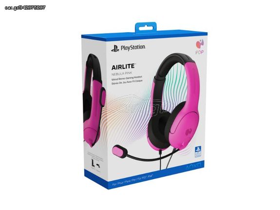 PDP Airlite Wired  Stereo Headset for PlayStation -Nebula Pink