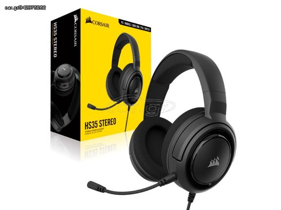 Corsair Wired Gaming Headset HS35 Stereo - Carbon - CA-9011195-EU